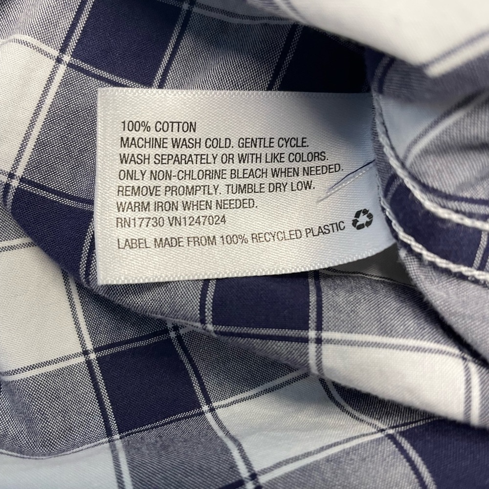 Merona 100% Cotton Longsleeve Buttondown. *NWOT*. Size M - Picture 7 of 7